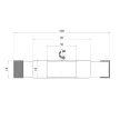 Ø100X18mm Freză pentru uluc