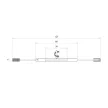 Freză pentru uluc, cu alezaj, 125x4x30mm, Z6, CMS, cu plăcuțe brazate, stivuibilă