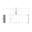 Ø125X40mm Freză pentru uluc