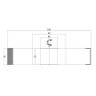 Ø150X30mm Freză pentru uluc