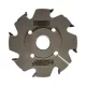 Freză pentru uluc reglabilă, cu alezaj 150x6-12x30mm, Z8, CMS, cu plăcuțe brazate