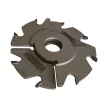 Freză pentru uluc reglabilă, cu alezaj 150x6-12x30mm, Z8, CMS, cu plăcuțe brazate