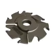 Freză pentru uluc reglabilă, cu alezaj 150x6-12x30mm, Z8, CMS, cu plăcuțe brazate