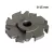 Freză pentru uluc reglabilă, cu alezaj 150x8-15x30mm, Z8, CMS, cu plăcuțe brazate