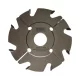Freză pentru uluc reglabilă, cu alezaj 150x8-15x30mm, Z8, CMS, cu plăcuțe brazate