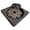Freză pentru uluc reglabilă, cu alezaj 150x8-15x30mm, Z8, CMS, cu plăcuțe brazate
