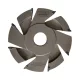 Freză pentru uluc reglabilă, cu alezaj 150x15-29x30mm, Z8, CMS, cu plăcuțe brazate