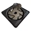 Freză pentru uluc reglabilă, cu alezaj 150x15-29x30mm, Z8, CMS, cu plăcuțe brazate