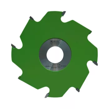   Freză pentru uluc, cu alezaj, cu pretăietori, 160x8x30mm, Z4 V2+2, CMS, cu plăcuțe brazate