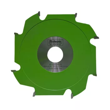   Freză pentru uluc, cu alezaj, cu pretăietori, 180x4x30mm, Z4 V2+2, CMS, cu plăcuțe brazate
