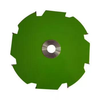   Freză pentru uluc, cu alezaj, cu pretăietori, 300x8x30mm, Z4 V2+2, CMS, cu plăcuțe brazate