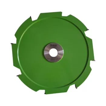   Freză pentru uluc, cu alezaj, cu pretăietori, 300x12x30mm, Z4 V2+2, CMS, cu plăcuțe brazate
