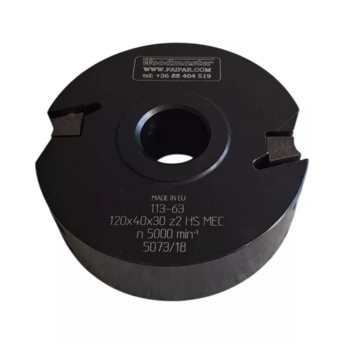 Cap de frezat universal (aluminiu), 120x40x30mm, Z2