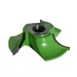 Freză cu rază R32mm concavă sfert de cerc L (stânga)