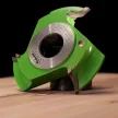 Freză cu rază R32mm concavă sfert de cerc L (stânga)
