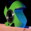 Freză cu rază R10mm convexă jumatate de cerc