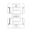 Ø150mm R12.5mm Set de freze reglabil cu rază