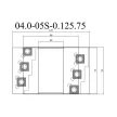 125X75mm Cap de rindeluit tip spirala