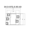 80X60mm Cap de rindeluit tip spirala