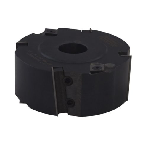 Ø125X51mm Freză falţ cu placuţe amovibile înclinate cu pretăietori