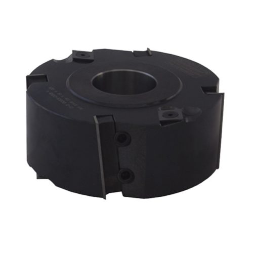 Ø125X51mm Freză falţ cu placuţe amovibile înclinate cu pretăietori