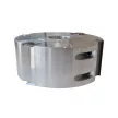 Cap de frezat pentru falț, cu alezaj, cu pretăietori, 125x51x30mm, Z2 V4, CMS, cu plăcuțe amovibile