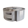 Cap de frezat pentru falț, cu alezaj, cu pretăietori, 125x51x30mm, Z2 V4, CMS, cu plăcuțe amovibile
