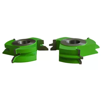   Set de freze nut și feder pentru lambriu, cu alezaj, 125x26x30mm, Z3, CMS