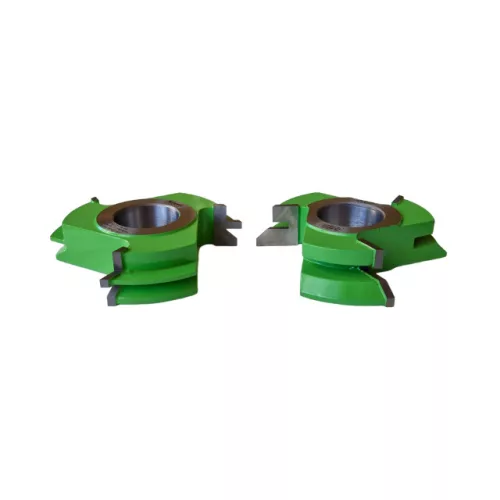 Set de freze nut și feder pentru lambriu, cu alezaj, 125x33x40mm, Z3, CMS