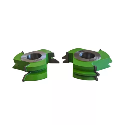 Set de freze nut și feder pentru lambriu, cu alezaj, 140x25x40mm, Z3, CMS