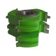 Set de freze nut și feder, cu alezaj, 125x28,5x30mm, Z3, CMS