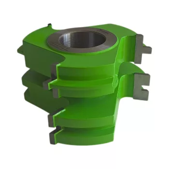   Set de freze nut și feder, cu alezaj, 125x28,5x40mm, Z3, CMS