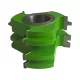 Set de freze nut și feder, cu alezaj, 125x28,5x40mm, Z3, CMS