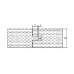 Set de freze nut și feder, cu alezaj, 125x28,5x40mm, Z3, CMS