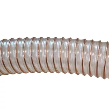 Ø120mm Furtun flexibil transparent PUR