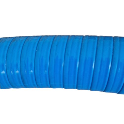 D150mm Furtun flexibil PVC albastru