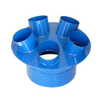 Adaptor Y pentru furtun exhaustare 300mm/5x120mm