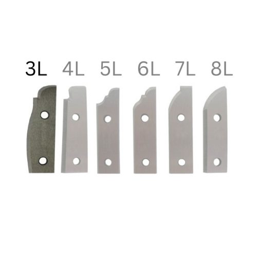 Placuţe pentru cap de frezat pentru tăblii cu 2 cuţite no.3L