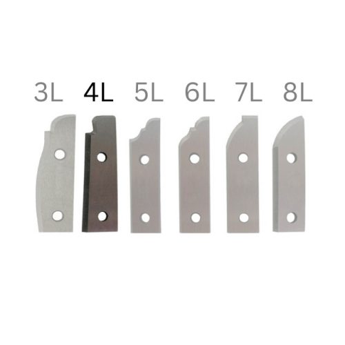 Placuţe pentru cap de frezat pentru tăblii cu 2 cuţite no.4L