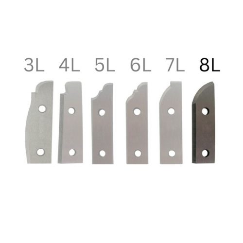 Placuţe pentru cap de frezat pentru tăblii cu 2 cuţite no.8L