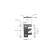 Set de freză profil-contraprofil no.04 şi freză pentru tăblii no.07 L OR