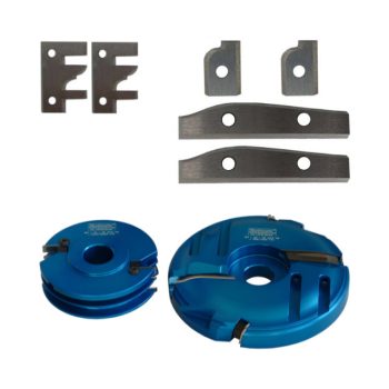   Set de freză profil-contraprofil şi freză tăblii R CMS no.01