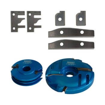   Set de freză profil-contraprofil şi freză tăblii R CMS no.03