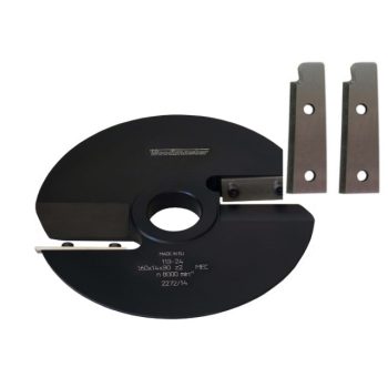   Cap de frezat tăblii L (stânga, de jos) cu placuţe amovibile din OR no.4L