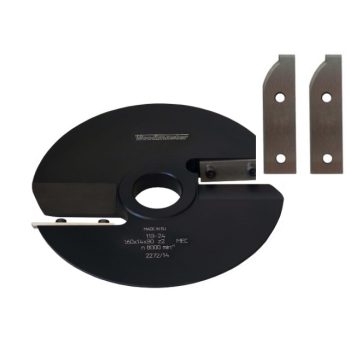   Cap de frezat tăblii L (stânga, de jos) cu placuţe amovibile din OR no.7L