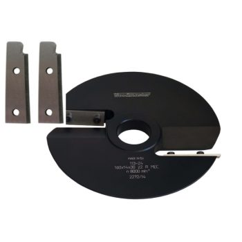   Cap de frezat tăblii R (dreapta, de sus) cu placuţe amovibile din OR no.4R