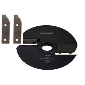   Cap de frezat tăblii R (dreapta, de sus) cu placuţe amovibile din OR no.7R