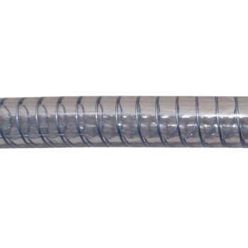 Furtun flexibil PVC de aspirare-presiune cu spirală din oțel